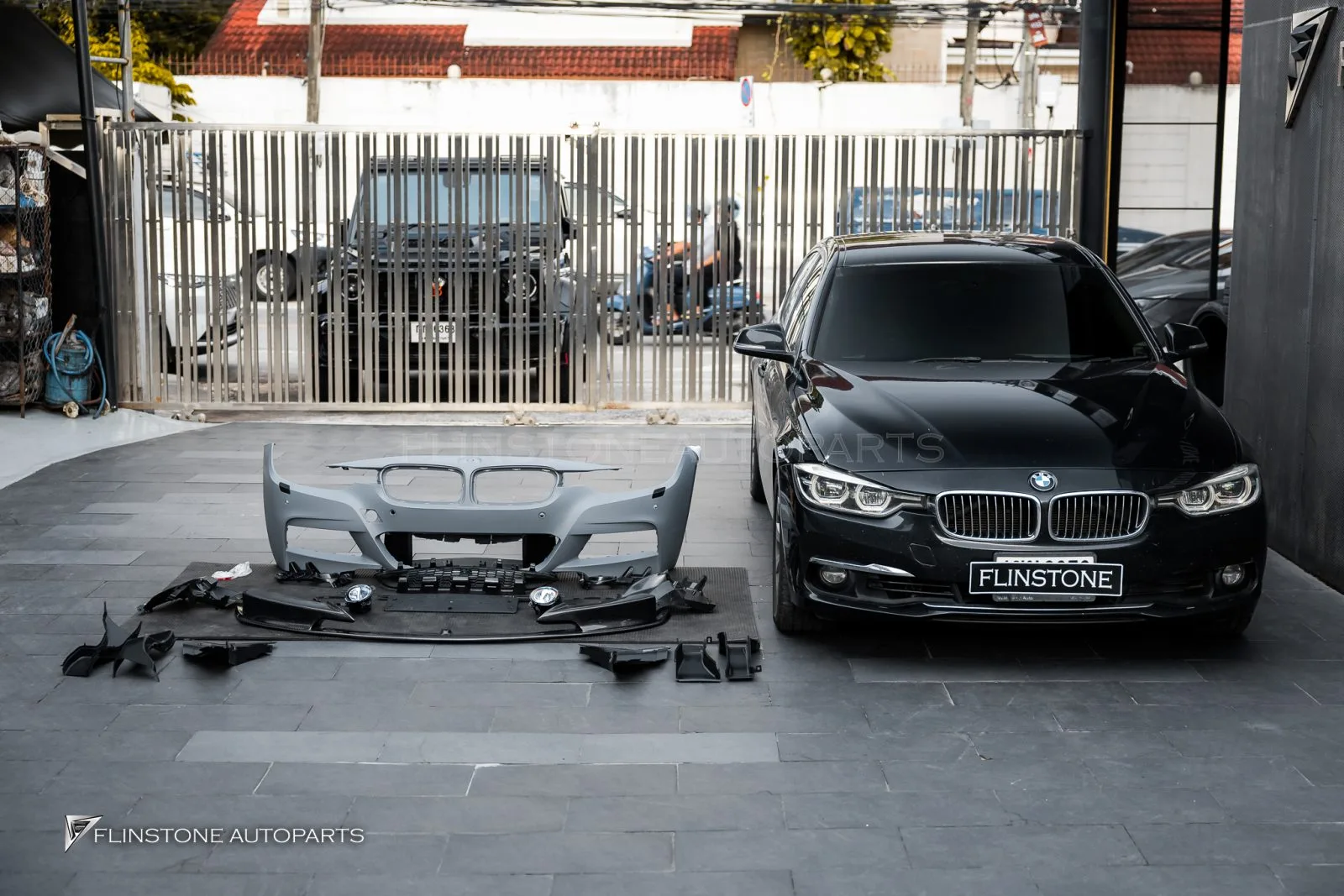 BMW F30 Front Bumper Msport Lip