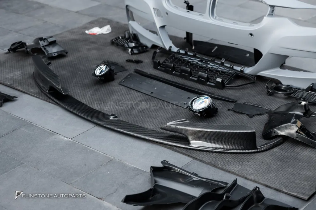 BMW F30 Front Bumper Msport Lip