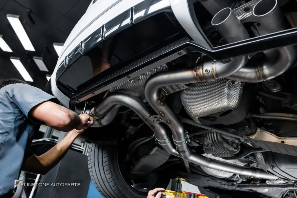 Porsche Cayenne IPE Exhaust