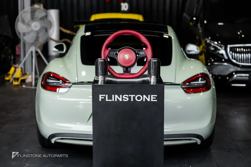 Porsche cayman 981 พวงมาลัย ปลายท่อ