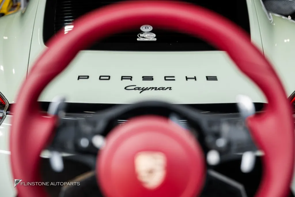 Porsche cayman 981 พวงมาลัย ปลายท่อ