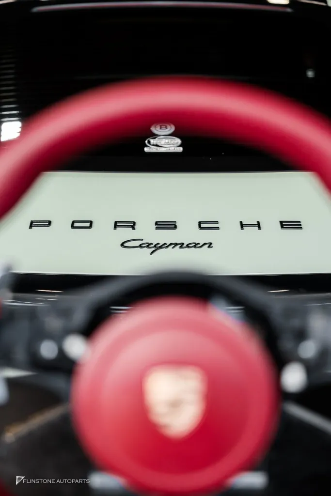Porsche cayman 981 พวงมาลัย ปลายท่อ