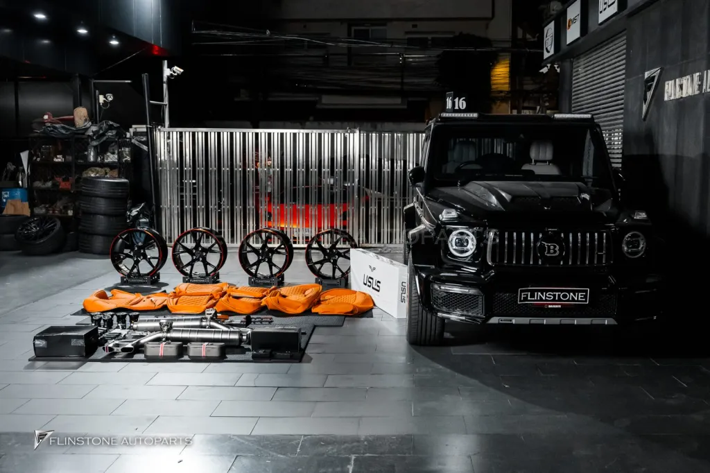 Mercedes Benz Gclass 排气管 Akrapovic 内饰轮毂