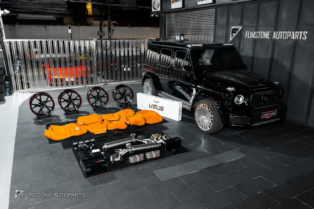 Mercedes Benz Gclass 排气管 Akrapovic 内饰轮毂