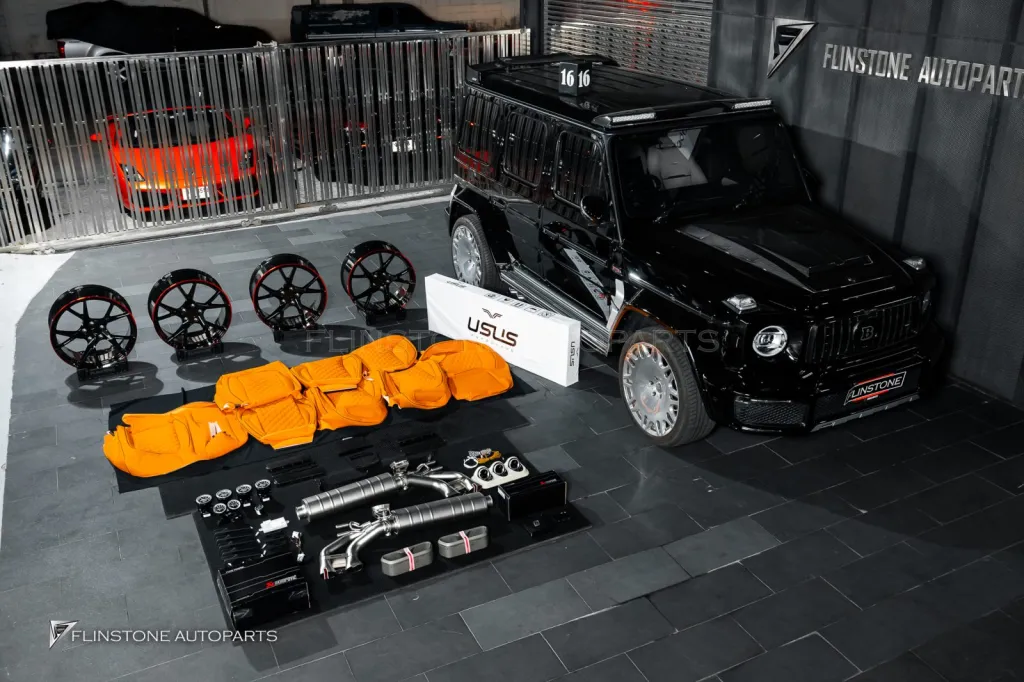 Mercedes Benz Gclass 排气管 Akrapovic 内饰轮毂