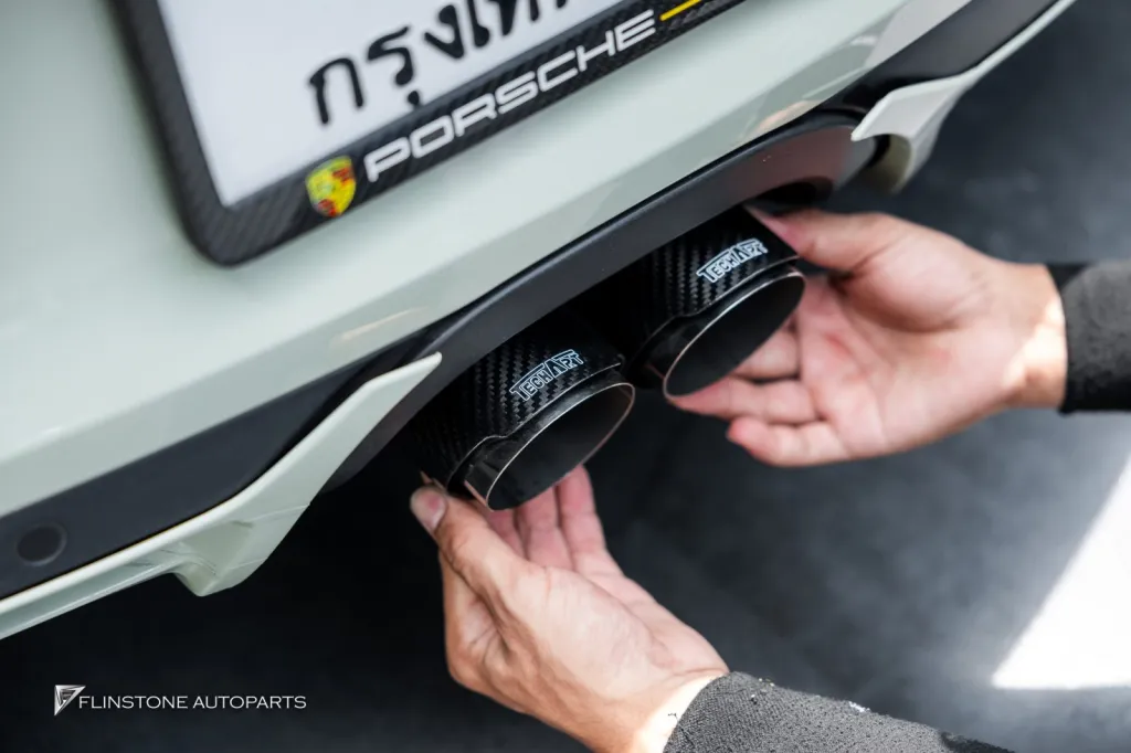 Porsche cayman 981 พวงมาลัย ปลายท่อ