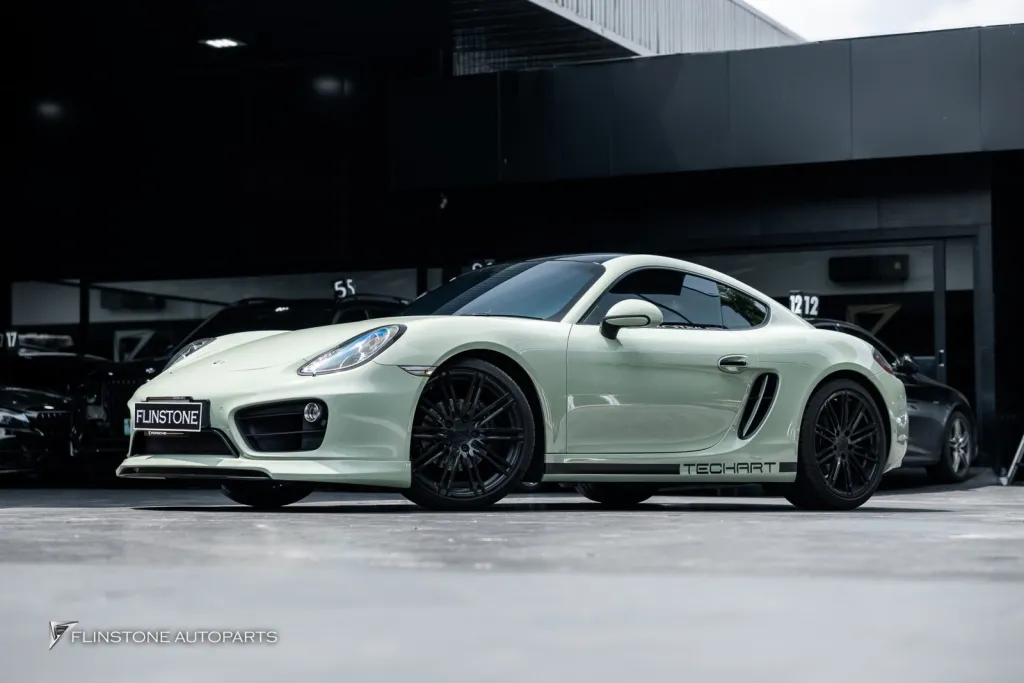 Porsche cayman 981 พวงมาลัย ปลายท่อ