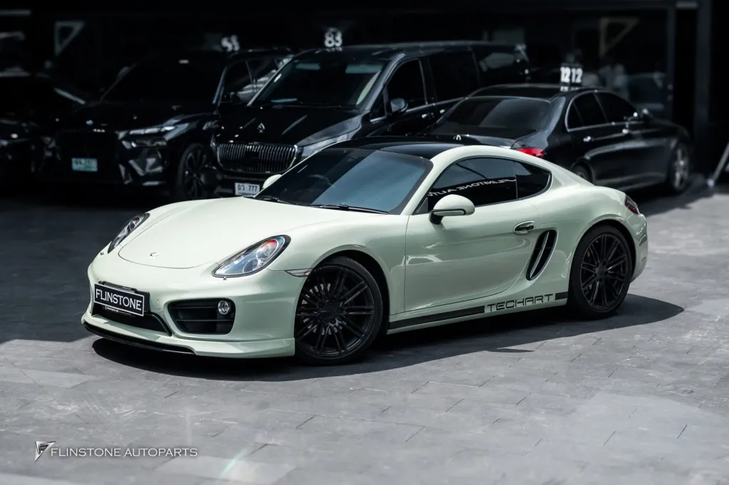 Porsche cayman 981 พวงมาลัย ปลายท่อ