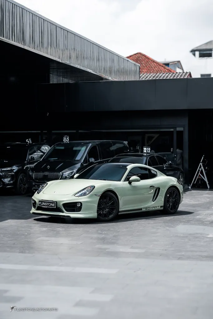 Porsche cayman 981 พวงมาลัย ปลายท่อ
