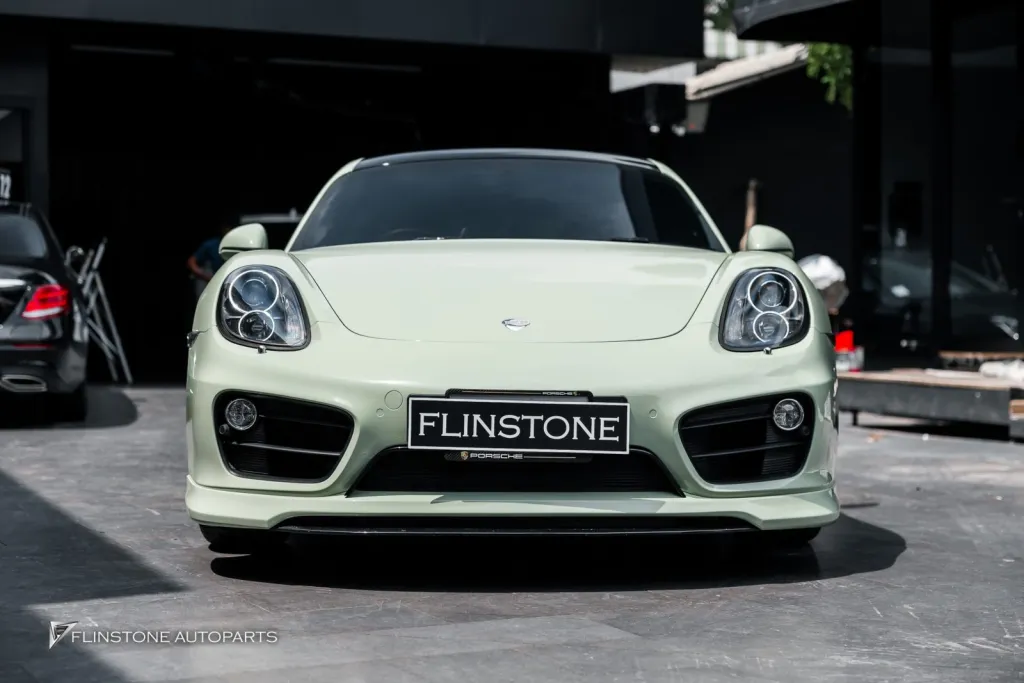 Porsche cayman 981 พวงมาลัย ปลายท่อ