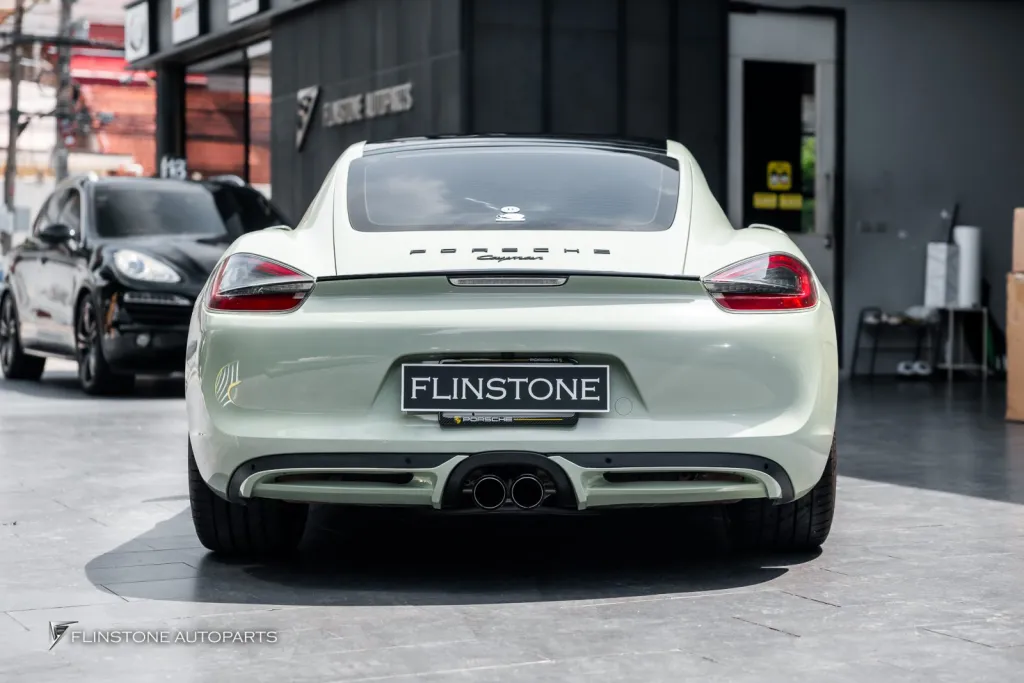 Porsche cayman 981 พวงมาลัย ปลายท่อ