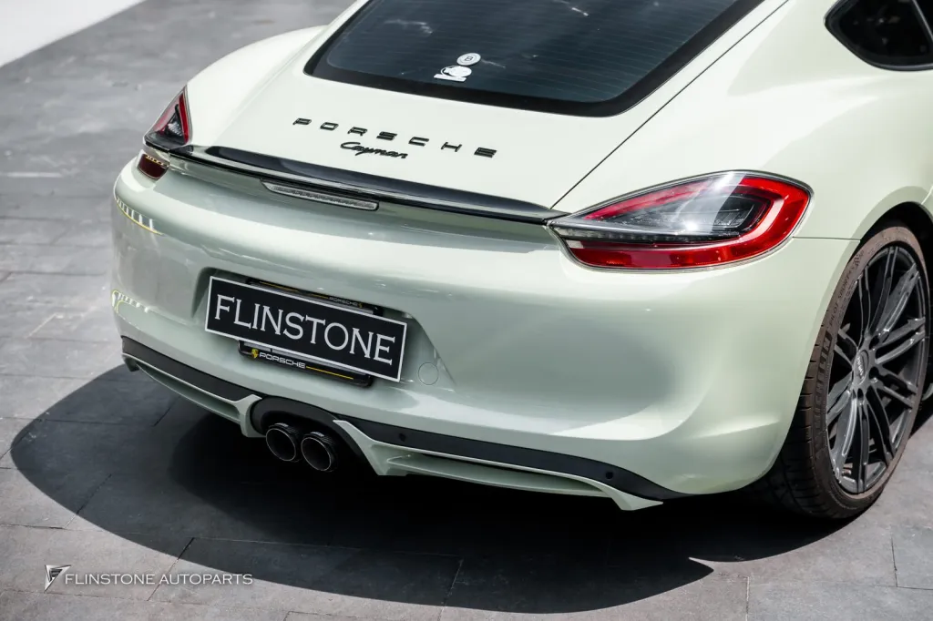 Porsche cayman 981 พวงมาลัย ปลายท่อ