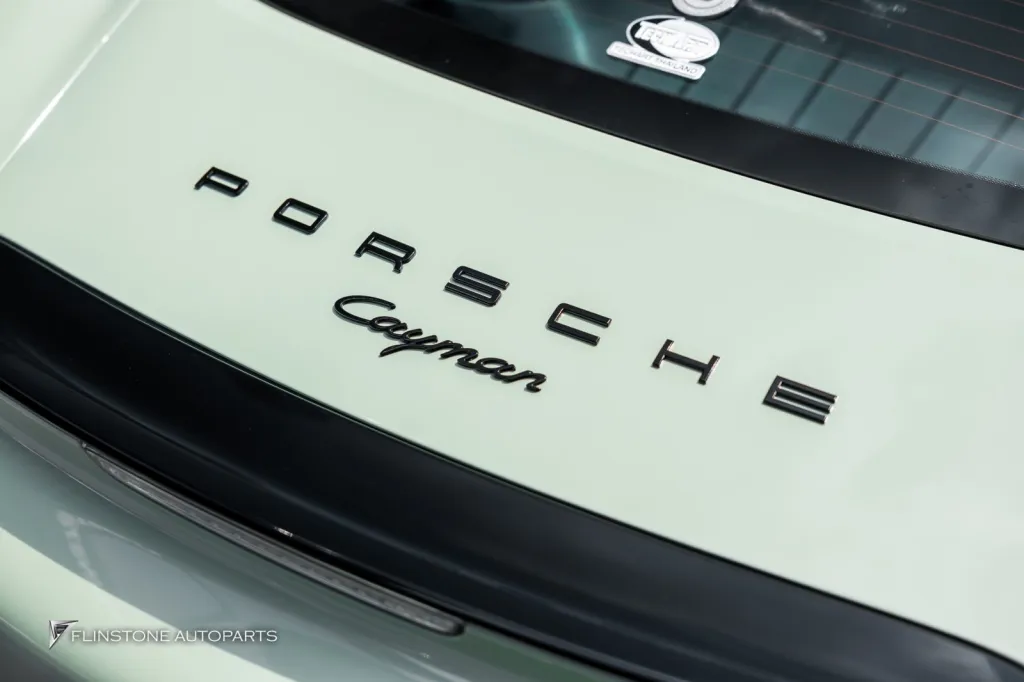 Porsche cayman 981 พวงมาลัย ปลายท่อ