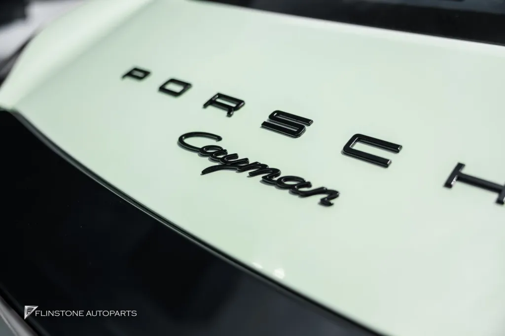 Porsche cayman 981 พวงมาลัย ปลายท่อ
