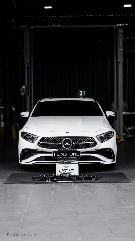 Mercedes Benz Cls กระจัง สปอยเลอร์ โลโก้ กระจก Usus