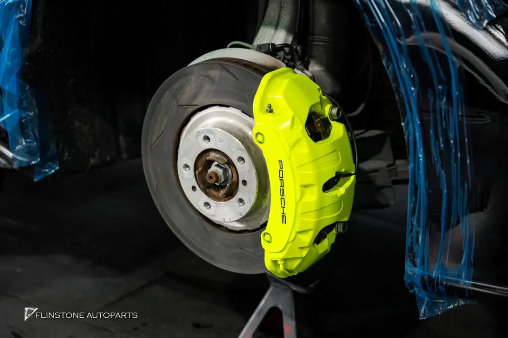 Porsche Panamera ทำสีเบรค