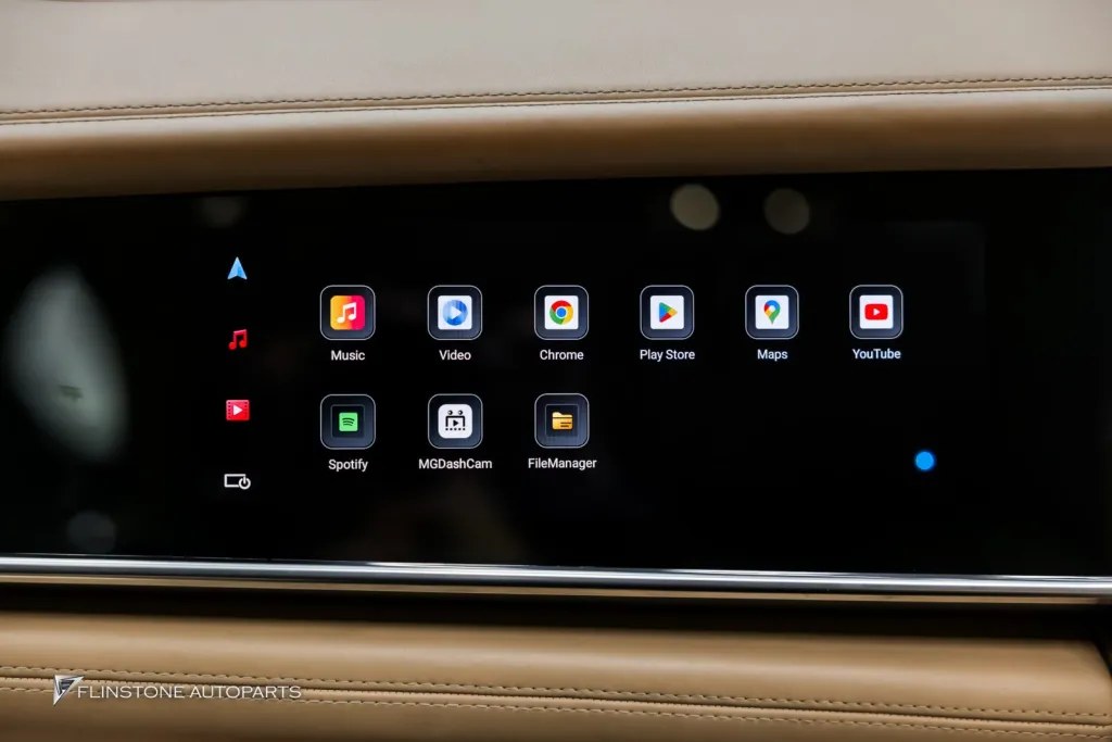 Porsche Panamera จอ Dual Screen พวงมาลัย ช่องแอร์