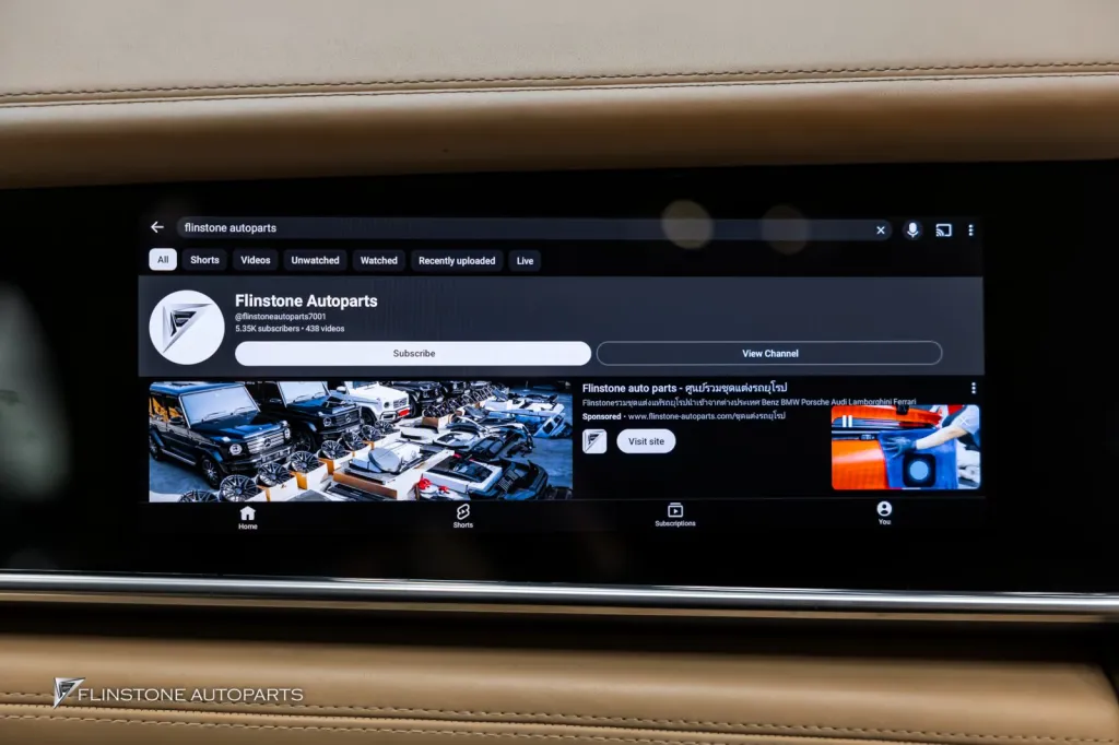 Porsche Panamera จอ Dual Screen พวงมาลัย ช่องแอร์