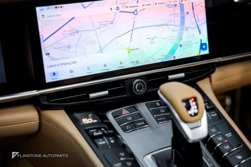 Porsche Panamera จอ Dual Screen พวงมาลัย ช่องแอร์