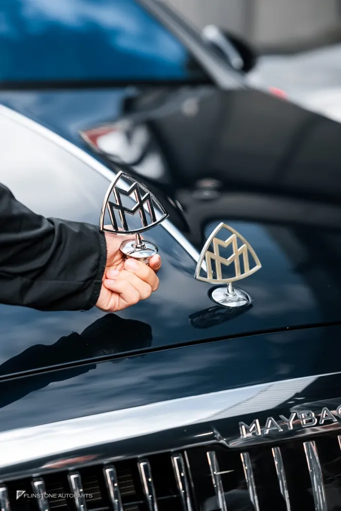 Mercedes Benz Sclass โลโก้ Maybach ไฟส่องพื้น
