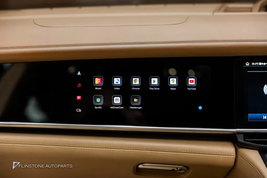 Porsche Panamera จอ Dual Screen พวงมาลัย ช่องแอร์