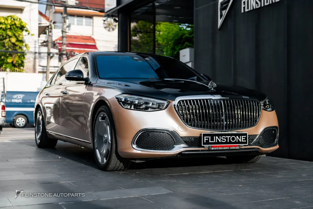Mercedes Benz Sclass โลโก้ Maybach ไฟส่องพื้น