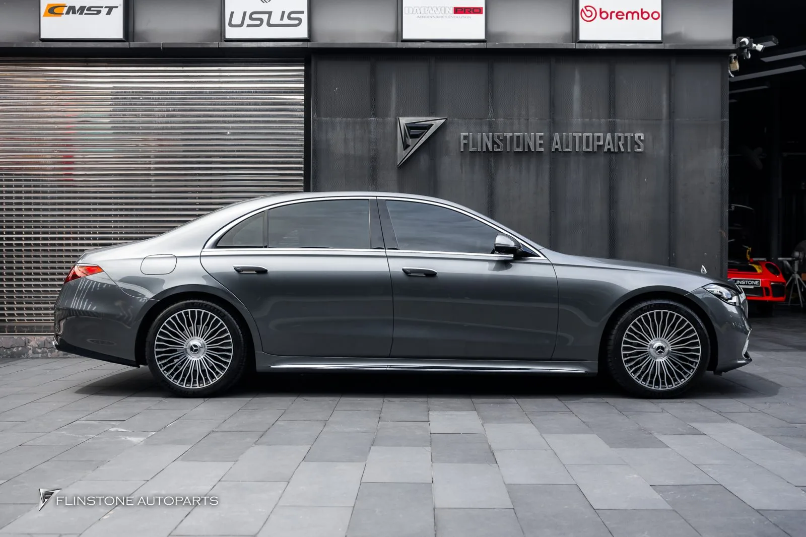 Mercedes Benz W223 กันชนหน้า ล้อ Usus