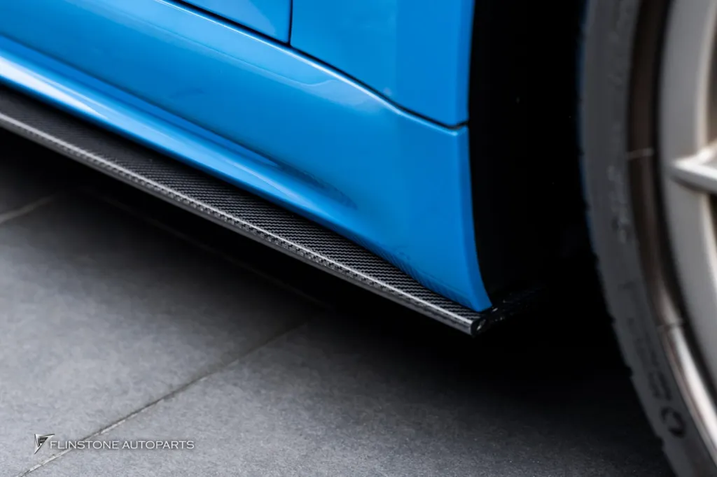 Porsche 718 กันชนหน้า Gt4 พาร์ทคาร์บอนรอบคัน Usus