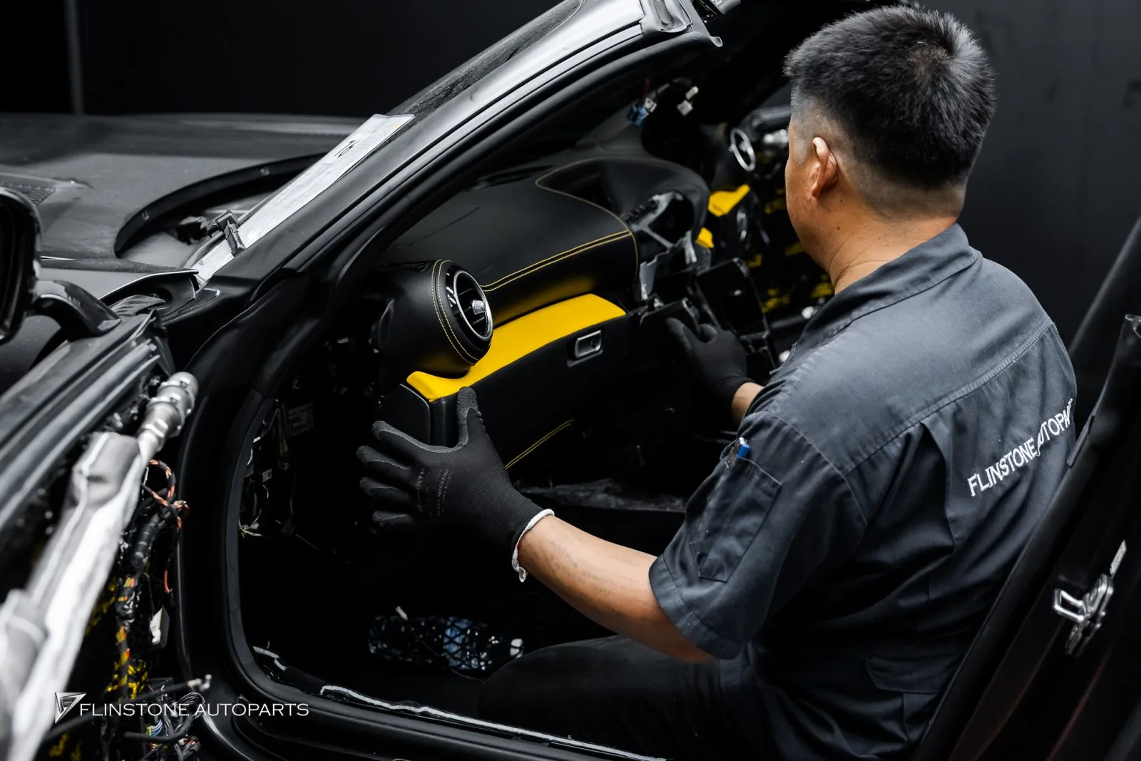 Mercedes Benz AMG GT 50 Limited Damp Usus + ภายใน — Install interior