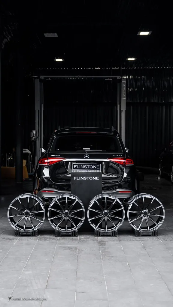 Mercedes Benz GLE โลโก้ ล้อ