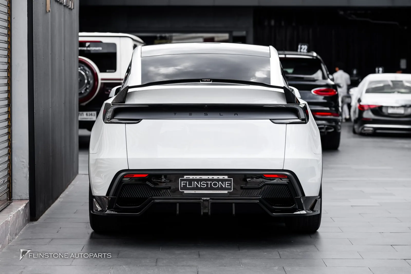 Tesla Model 3 ชุดพาร์ท Yofer design รอบคัน
