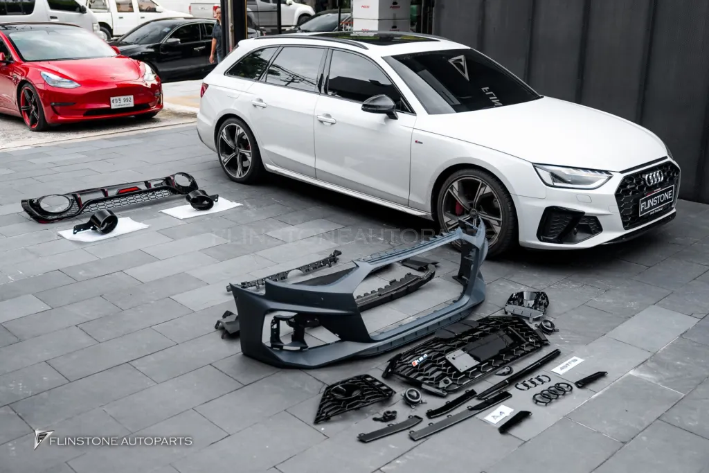 Audi A4 to RS4 ชุดพาร์ทรอบคัน