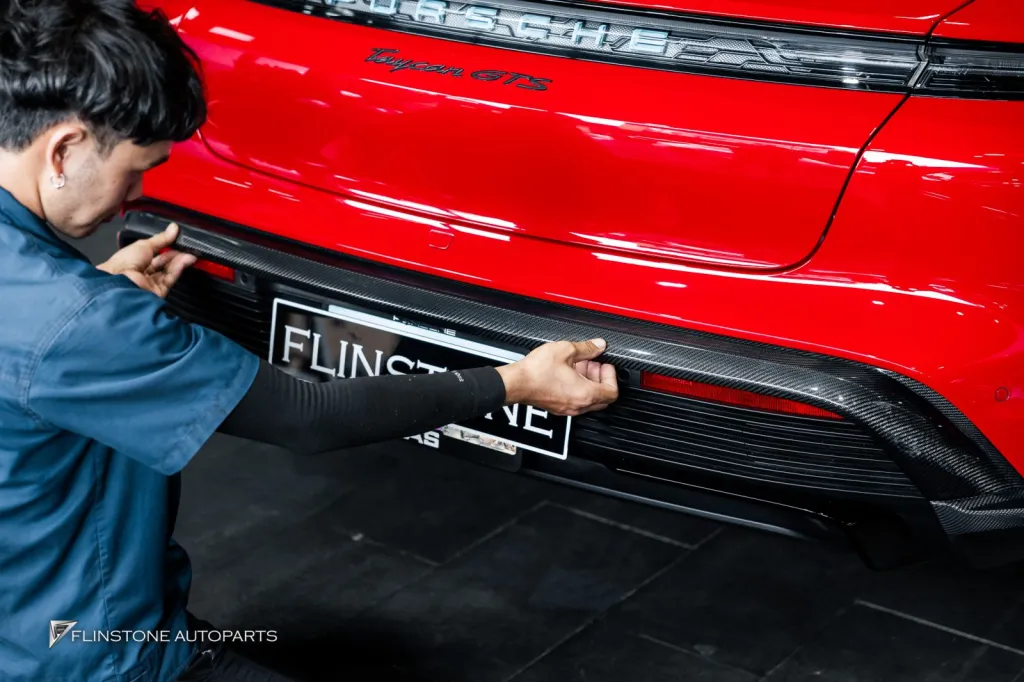 Porsche Taycan GTS 碳纤维部件轮毂 Techart