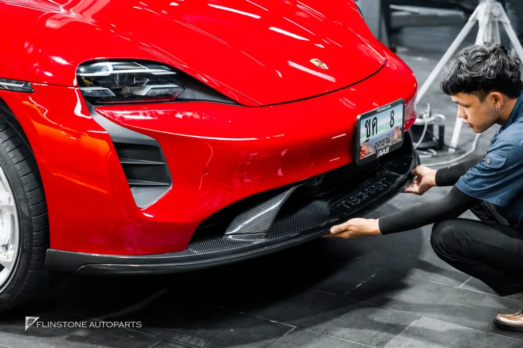 Porsche Taycan GTS 碳纤维部件轮毂 Techart