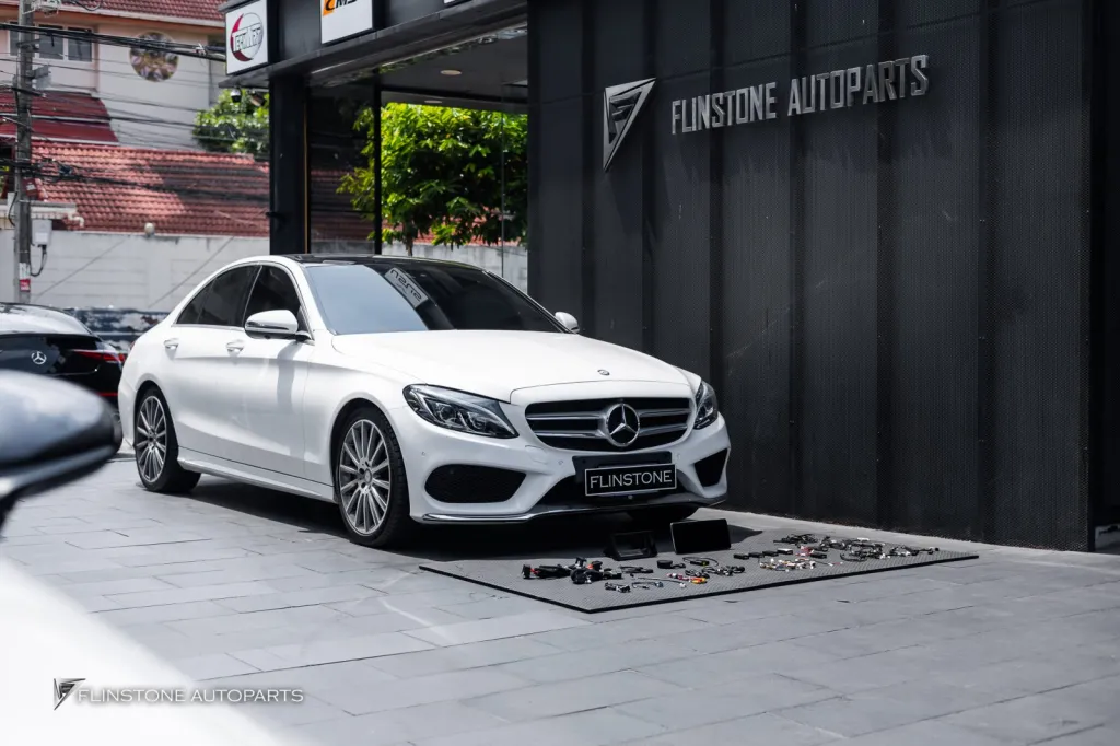 Mercedes Benz w205 จอแอนดรอยไฟแอมเบี้ยน