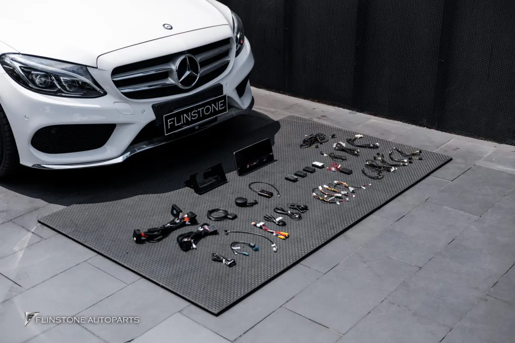 Mercedes Benz w205 จอแอนดรอยไฟแอมเบี้ยน