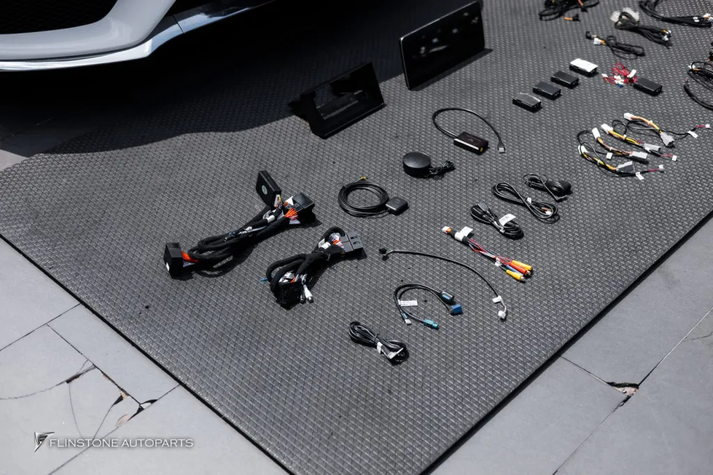 Mercedes Benz w205 จอแอนดรอยไฟแอมเบี้ยน