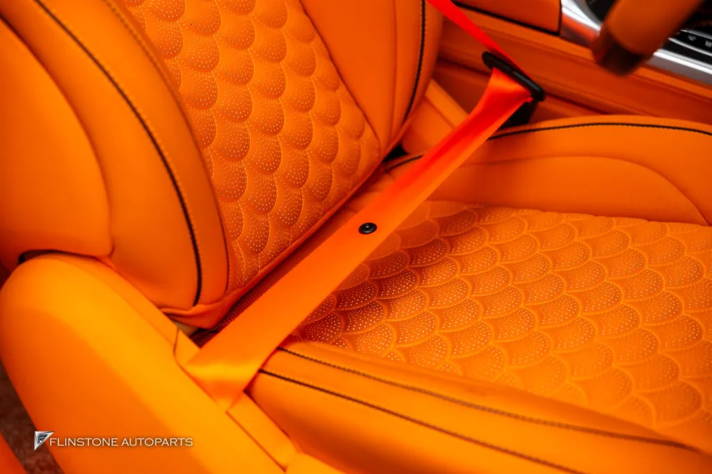 Mercedes Benz Gclass Belt 橙色