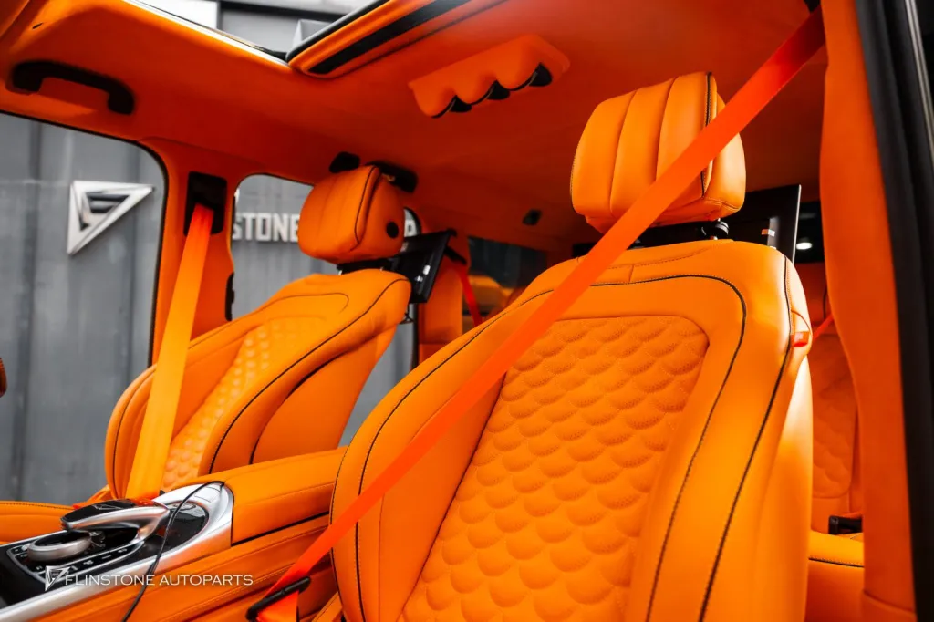 Mercedes Benz Gclass Belt 橙色
