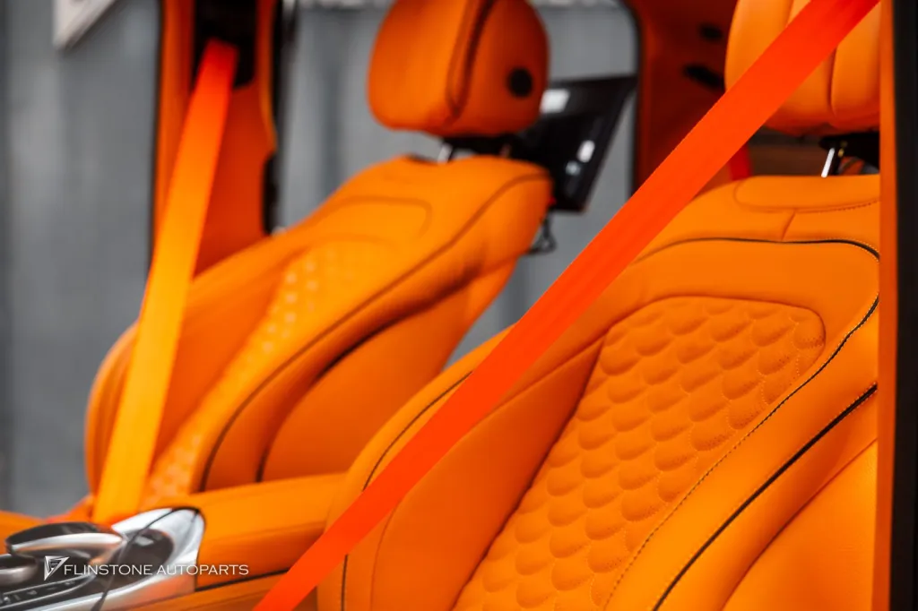 Mercedes Benz Gclass Belt 橙色