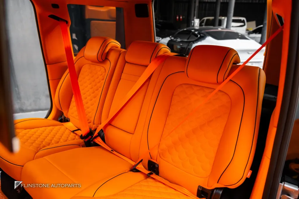 Mercedes Benz Gclass Belt 橙色