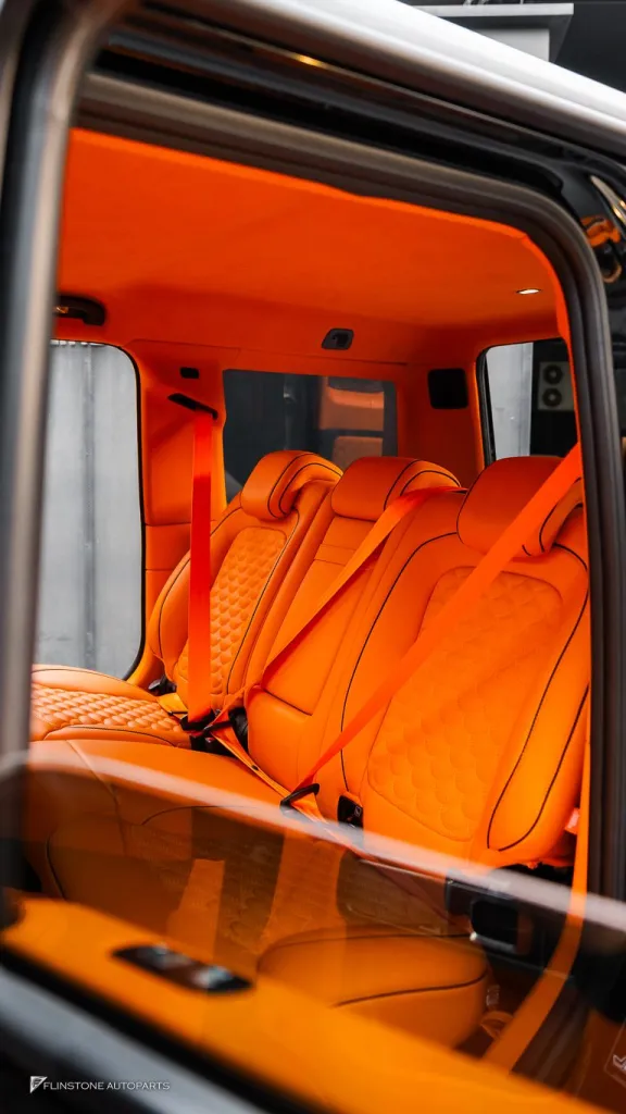 Mercedes Benz Gclass Belt 橙色