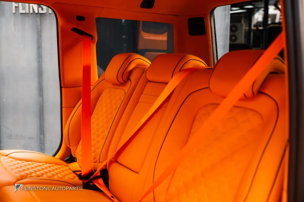 Mercedes Benz Gclass Belt 橙色