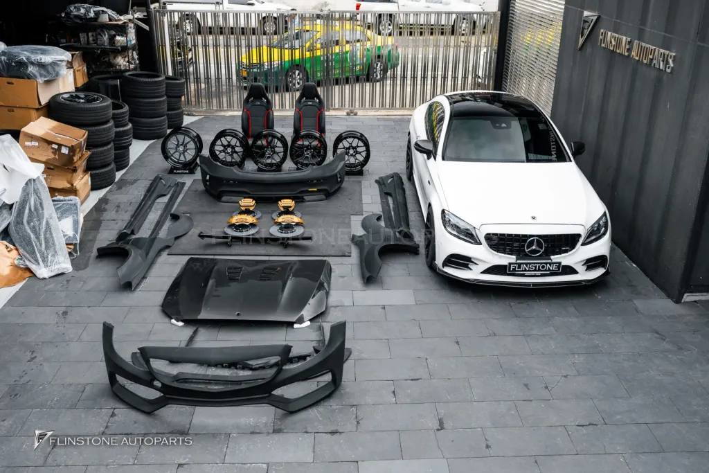 Mercedes Benz C43 Prior ชุดพาร์ทรอบคัน ล้อ เบรค เบาะ Amg