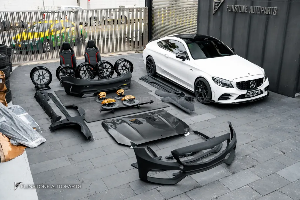 Mercedes Benz C43 Prior ชุดพาร์ทรอบคัน ล้อ เบรค เบาะ Amg