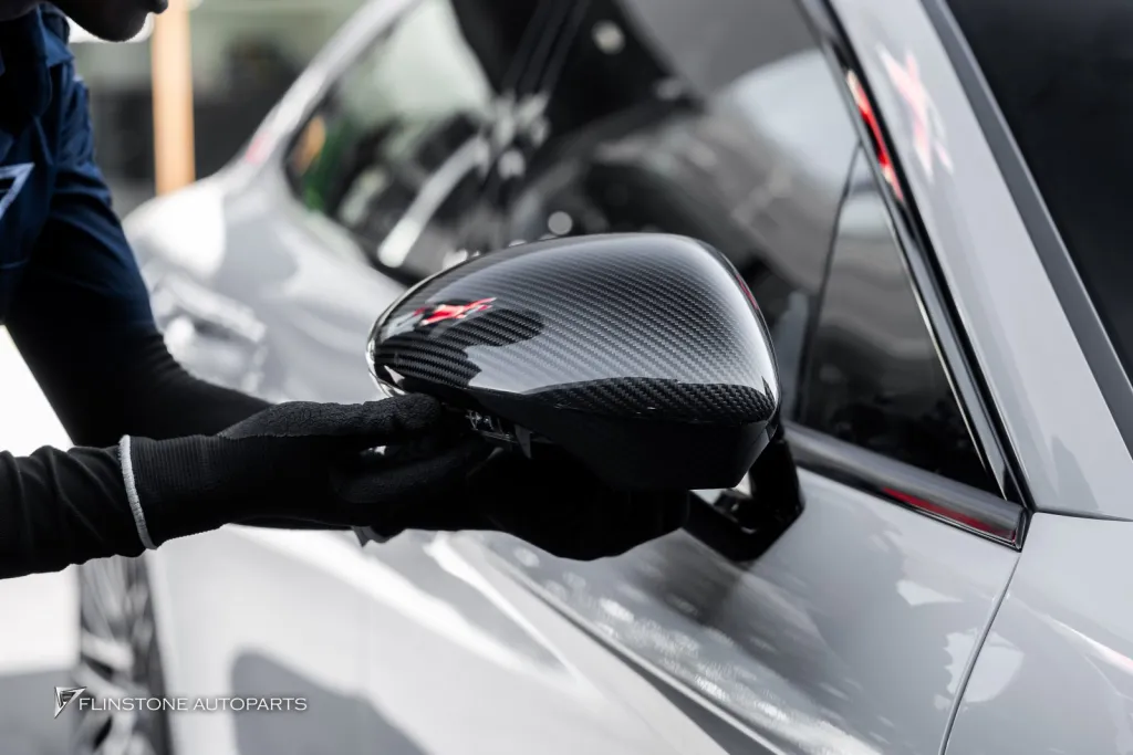 Porsche Panamera กระจกข้าง USUS — ติดตั้ง