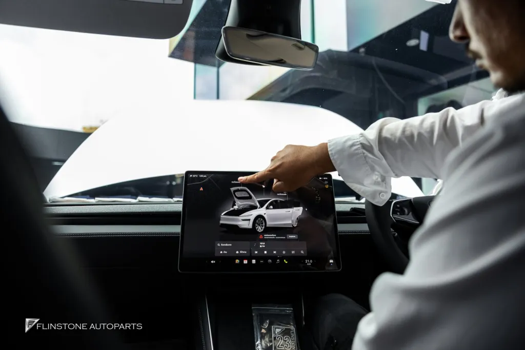 Tesla Juniper ชุดพาร์ท BSKT ม่านไฟฟ้า ประตูดูด
