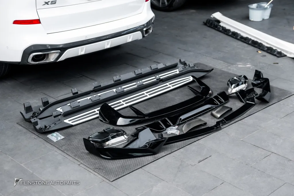 BMW X5 พาร์ทรอบคัน กระจก บันได