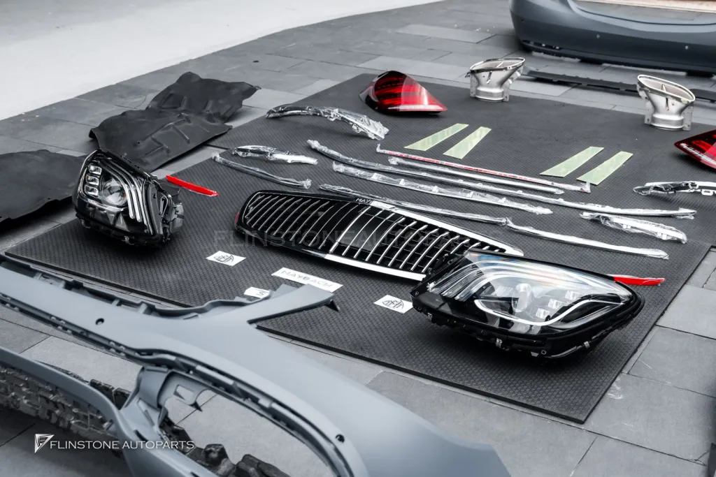 Mercedes Benz W222 to W223 พาร์ทรอบคัน ไฟหน้า ไฟท้าย
