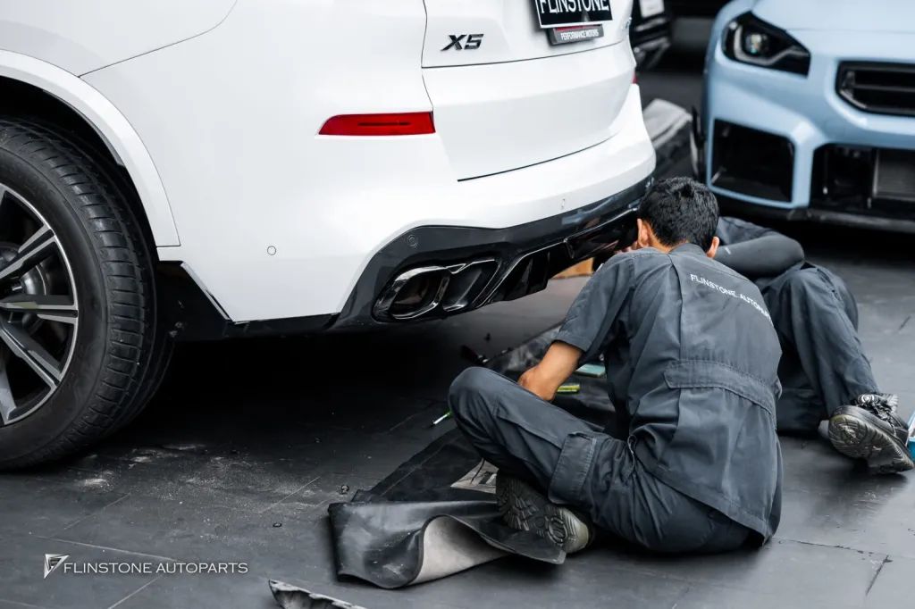 BMW X5 พาร์ทรอบคัน กระจก บันได